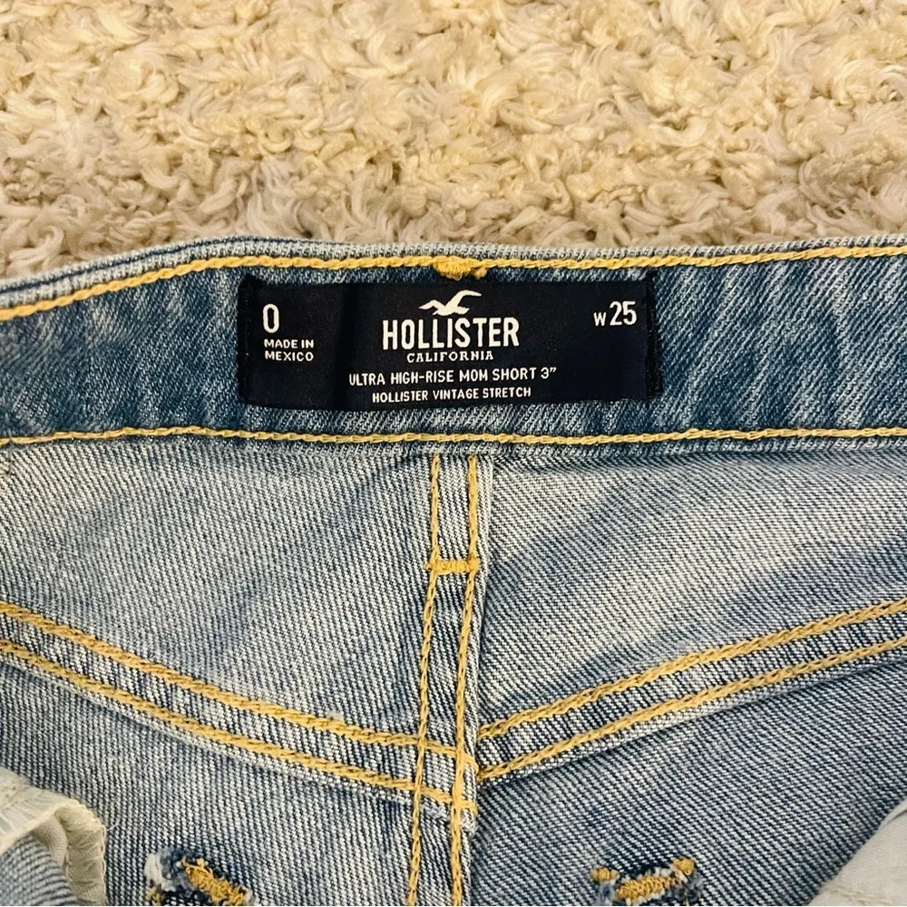 Hollister Ultra High-Rise Mom Denim Shorts NWT - Picture 6 of 10